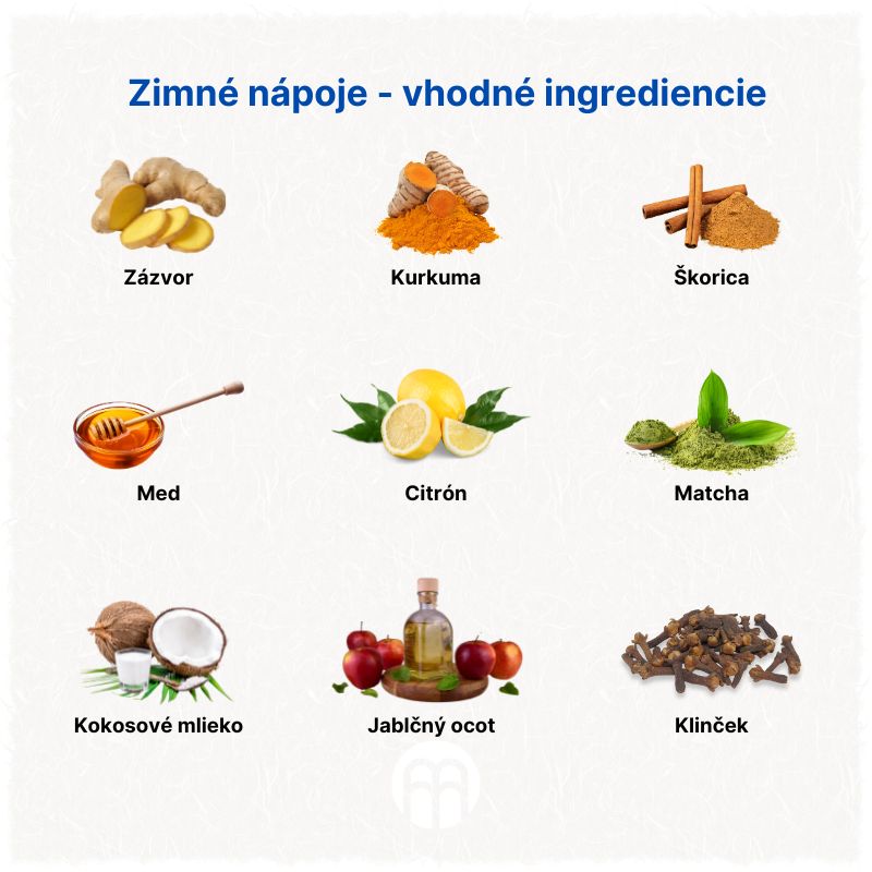 (Slovenčina) Zimní nápoje - vhodné ingredience